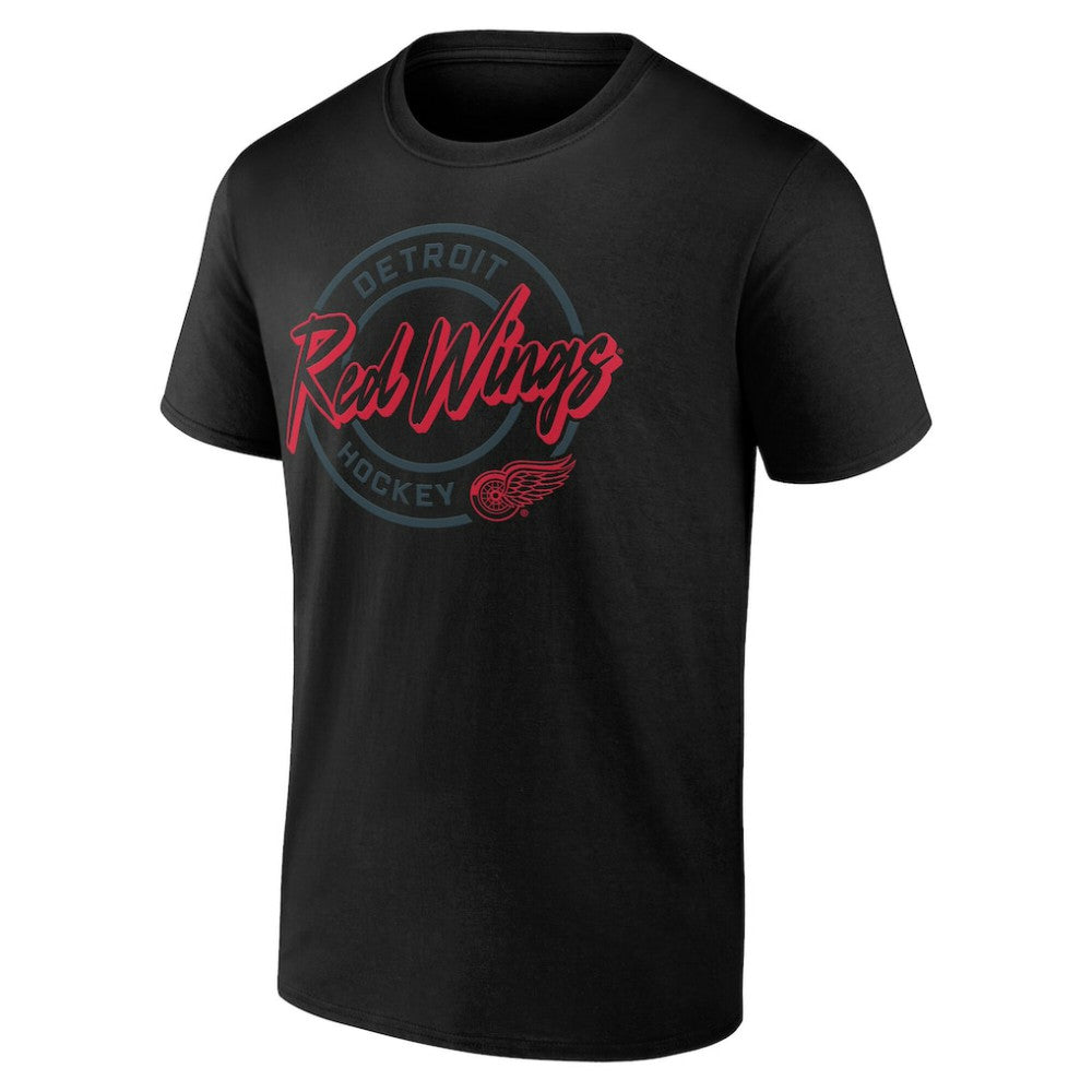 Detroit Red Wings Color Block Puck T-Shirt
