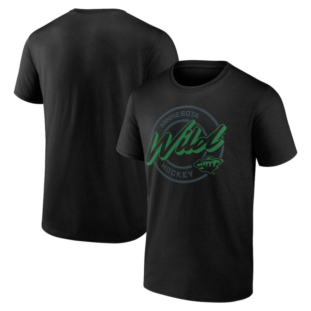 Minnesota Wild Color Block Puck T-Shirt