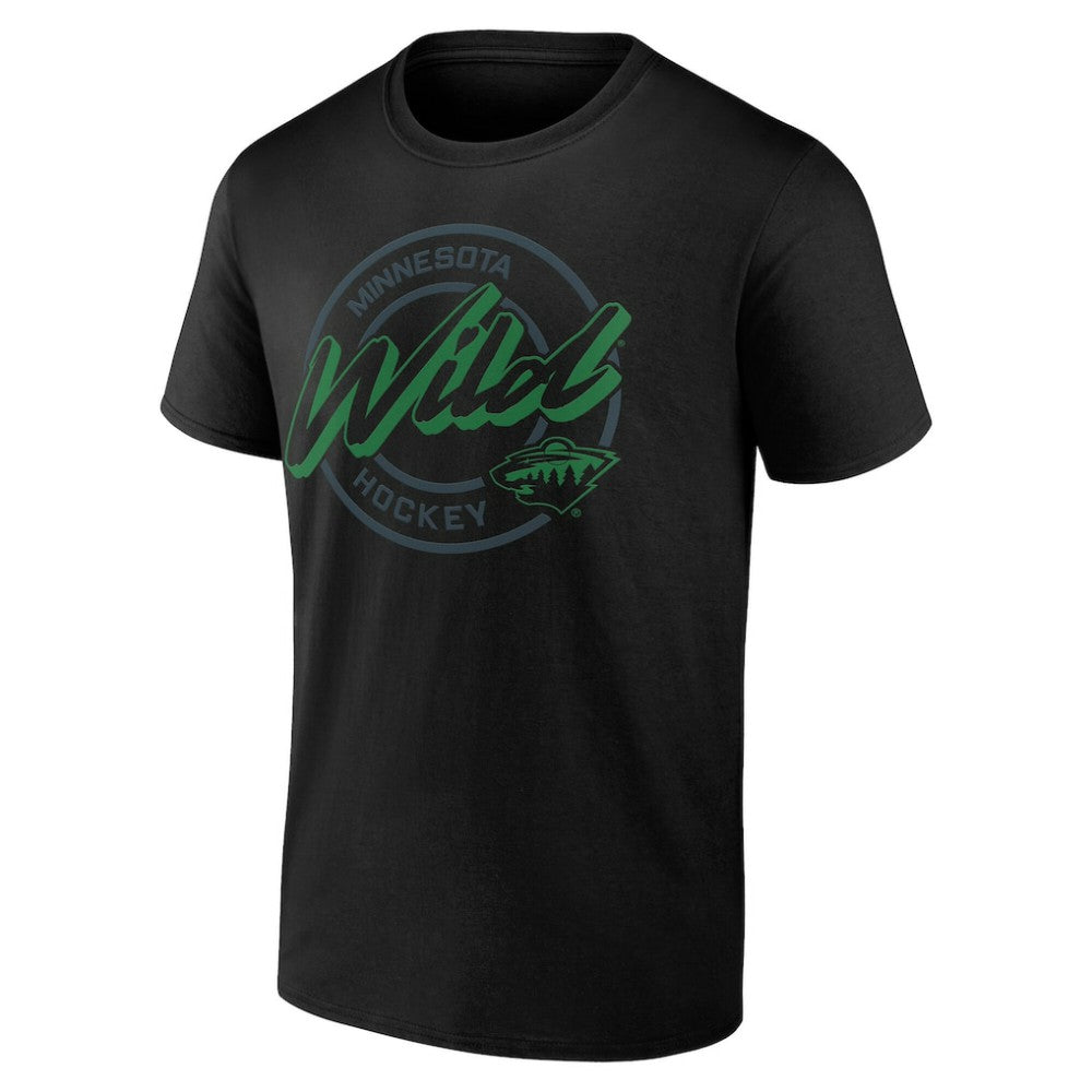 Minnesota Wild Color Block Puck T-Shirt