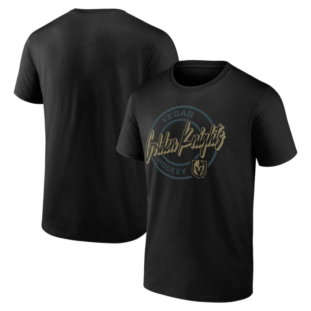 Vegas Golden Knights Color Block Puck T-Shirt