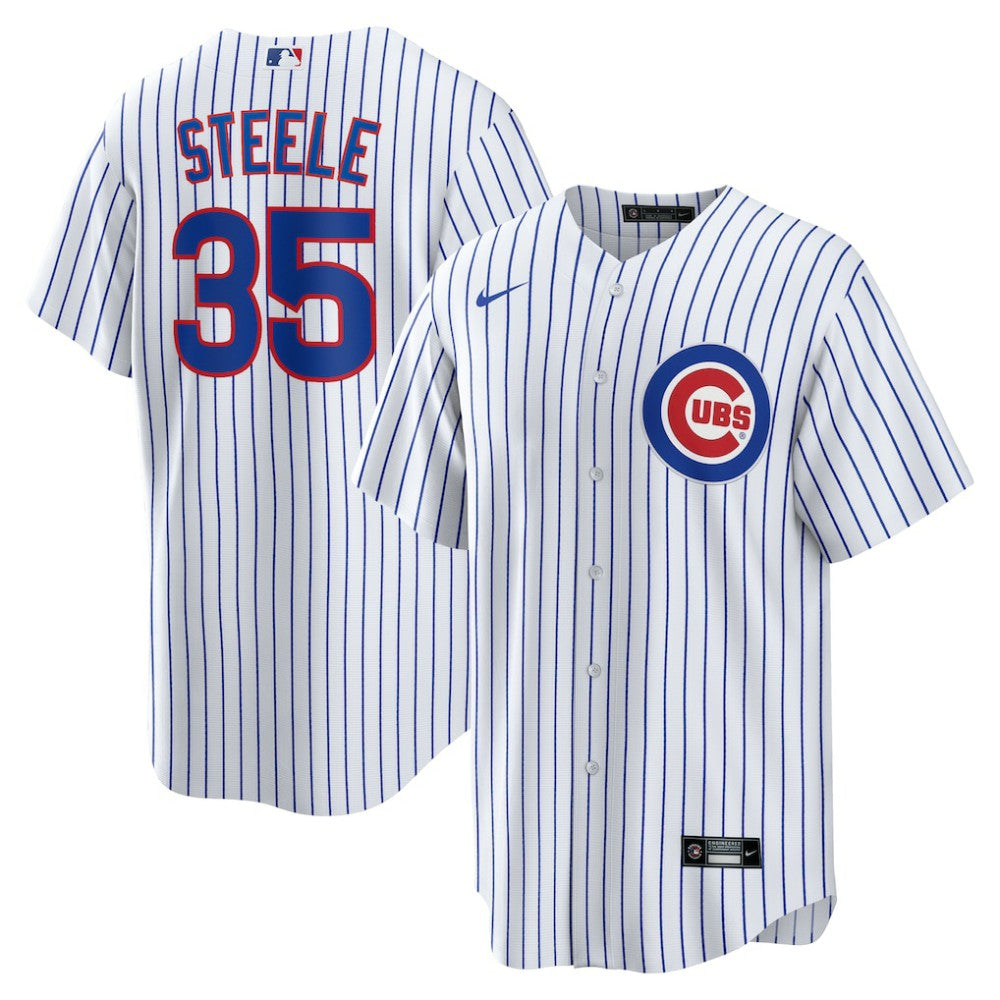 Justin Steele Chicago Cubs Home Replica Jersey - White | Nike