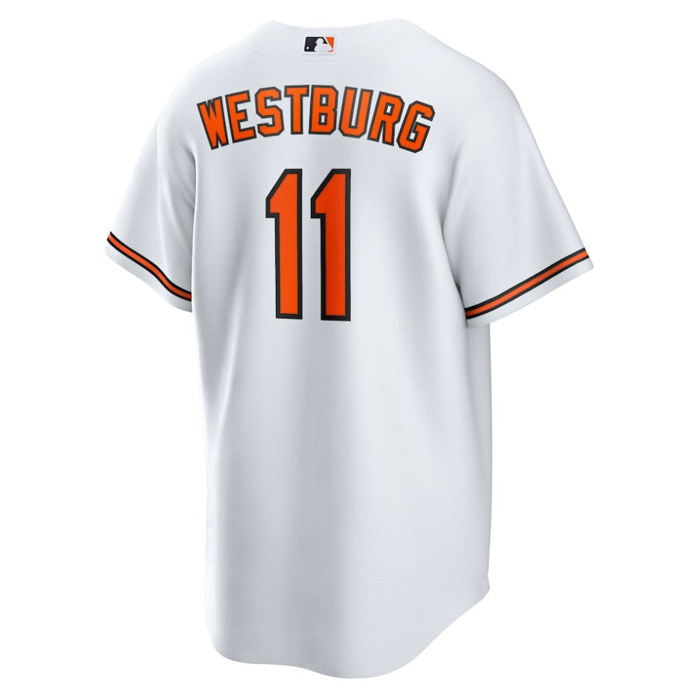 Jordan Westburg Baltimore Orioles Home Replica Jersey - White | Nike