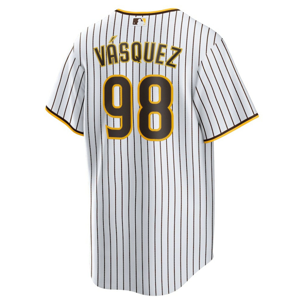 Randy Vasquez San Diego Padres Home Replica Jersey - White | Nike