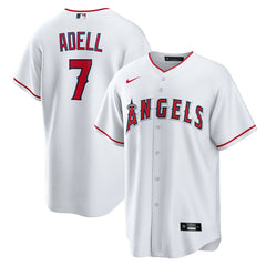 Jo Adell Los Angeles Angels Home Replica Jersey - White | Nike