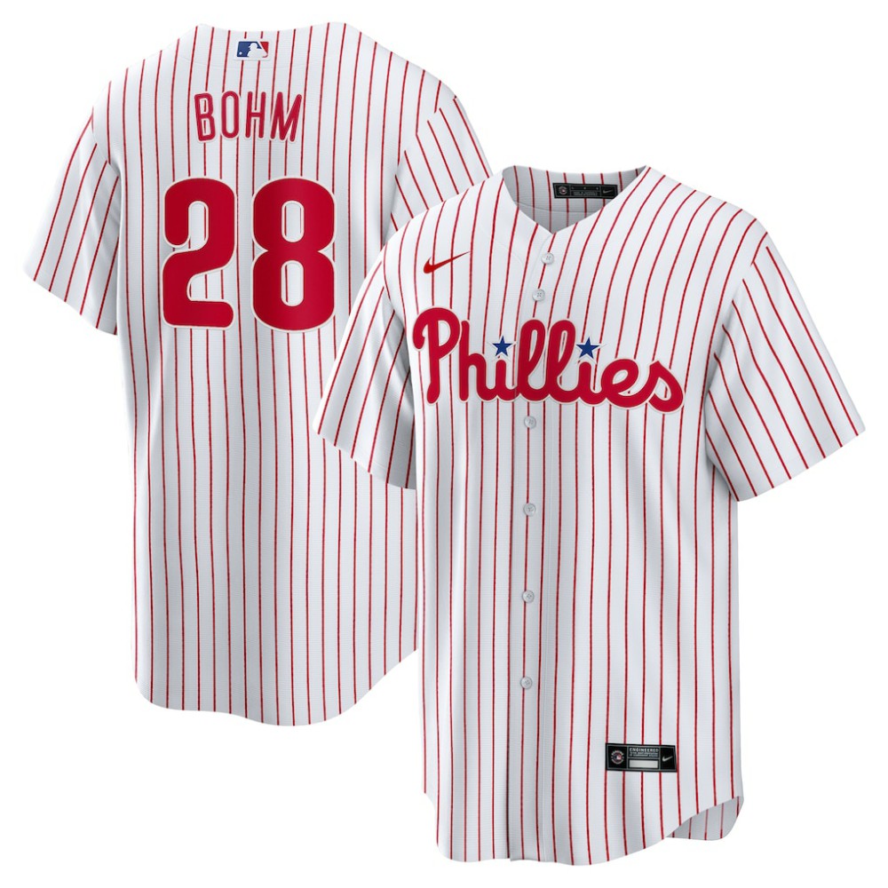 Alec Bohm Philadelphia Phillies Home Replica Jersey - White | Nike