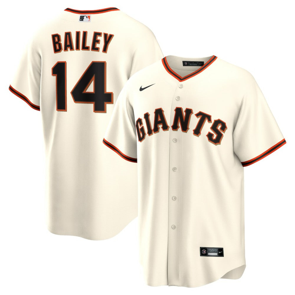 Patrick Bailey San Francisco Giants Home Replica Jersey - Cream | Nike