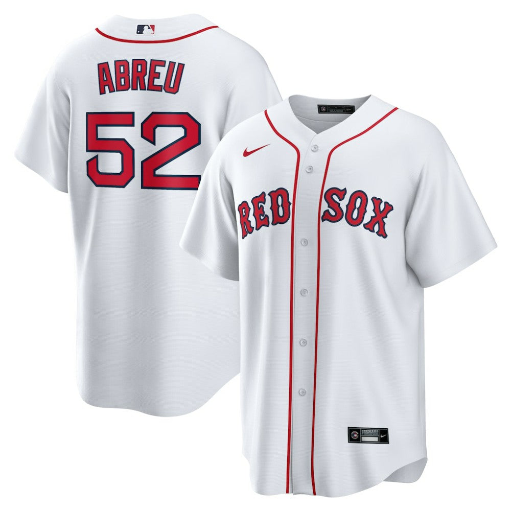 Wilyer Abreu Boston Red Sox Home Replica Jersey - White | Nike