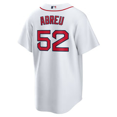 Wilyer Abreu Boston Red Sox Home Replica Jersey - White | Nike