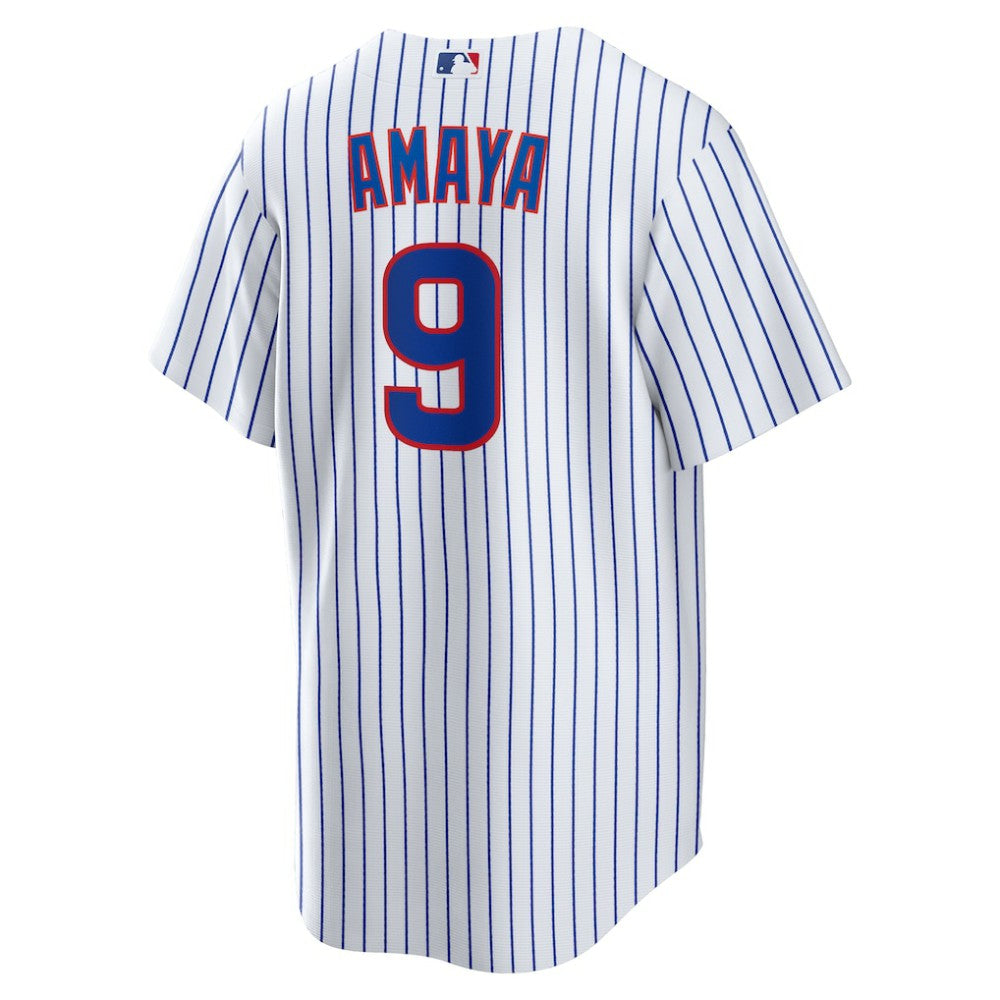 Miguel Amaya Chicago Cubs Home Replica Jersey - White | Nike