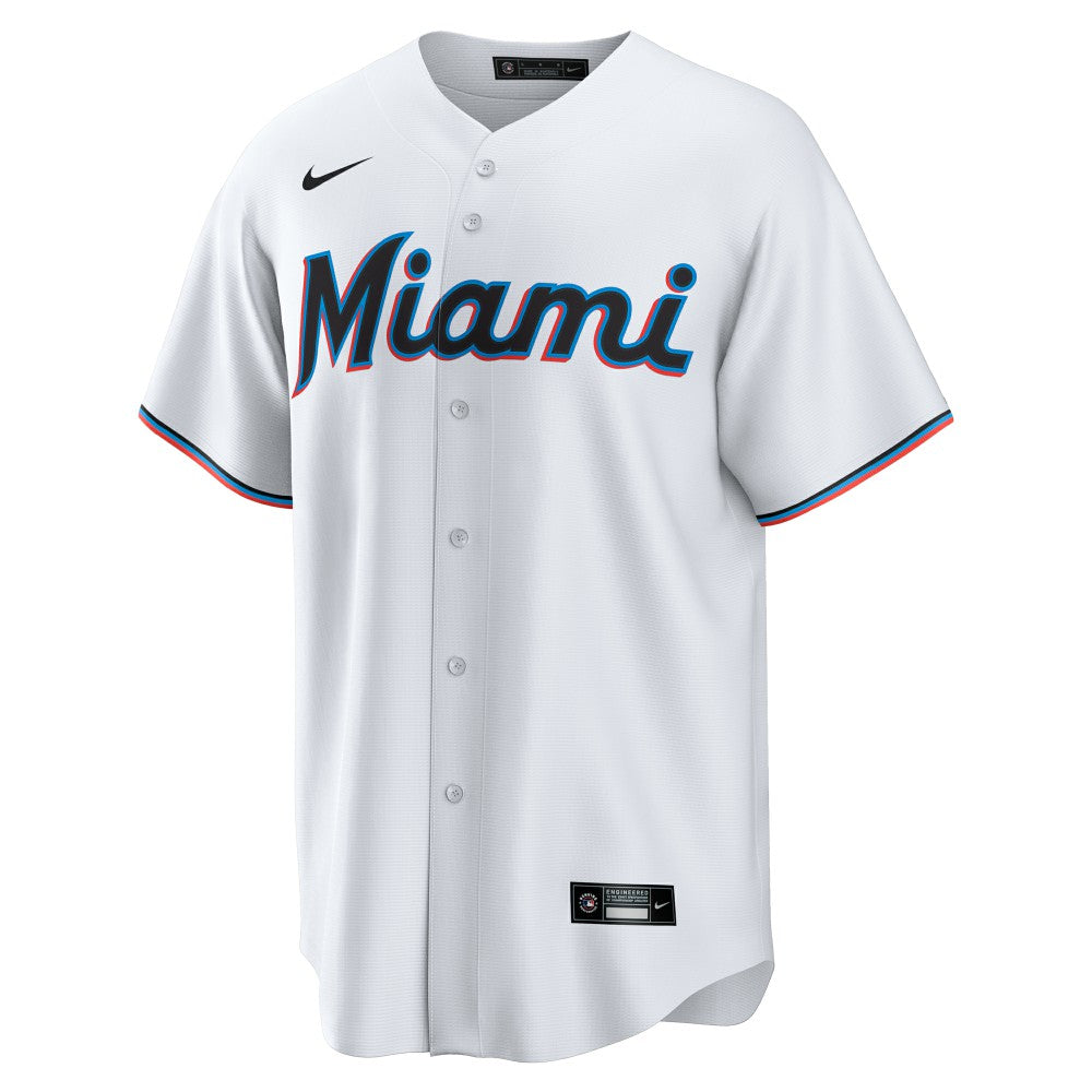 Kyle Stowers Miami Marlins Home Replica Jersey - White | Nike