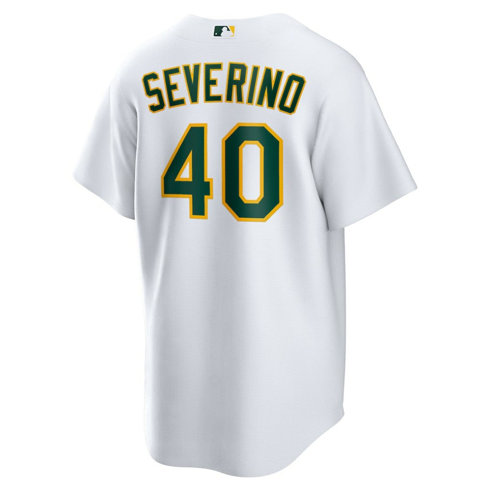 Luis Severino Athletics Home Replica Jersey - White | Nike