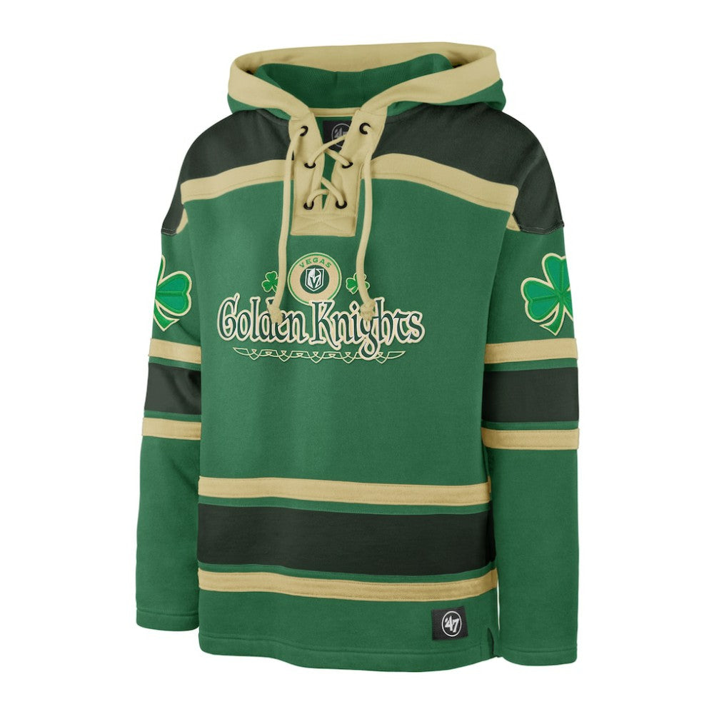 Vegas Golden Knights '47 St. Patrick's Day McLucky Superior Lacer Pullover Hoodie