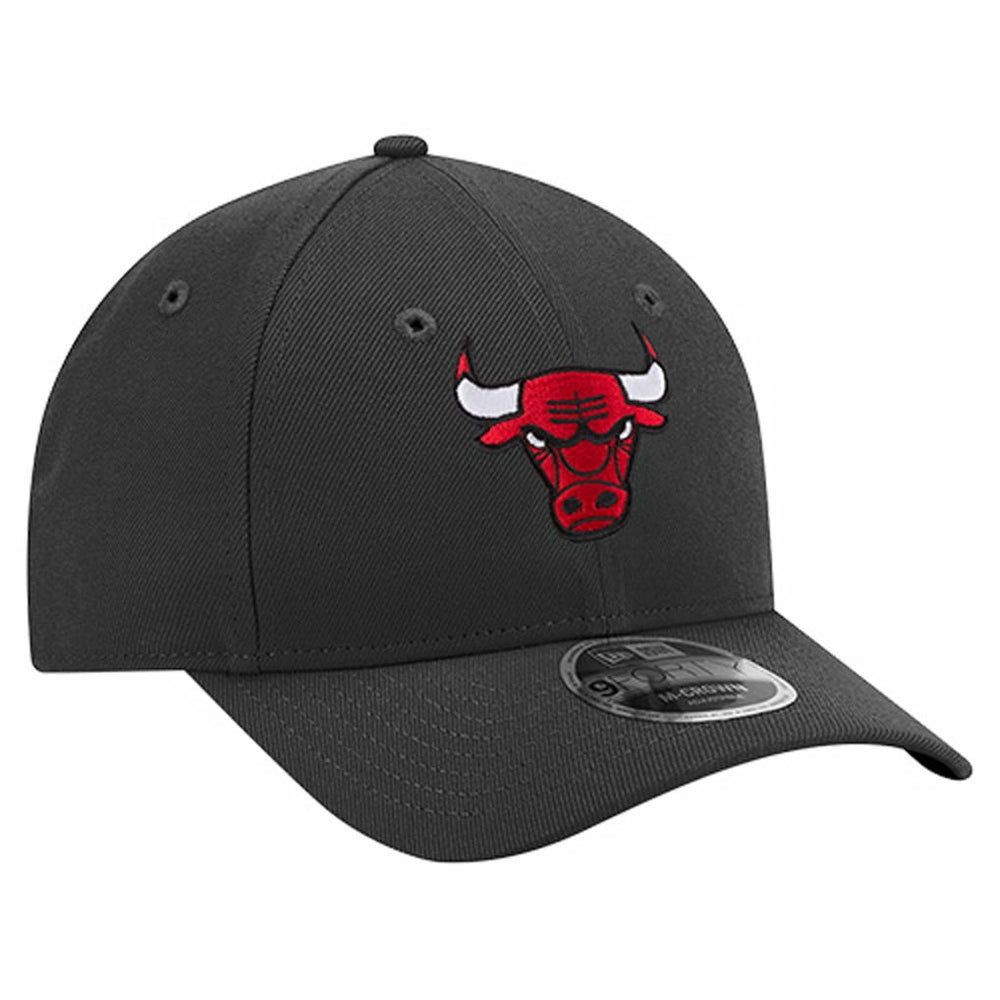 Chicago Bulls 9FORTY Stock M-Crown Adjustable Hat - Black | New Era cheap