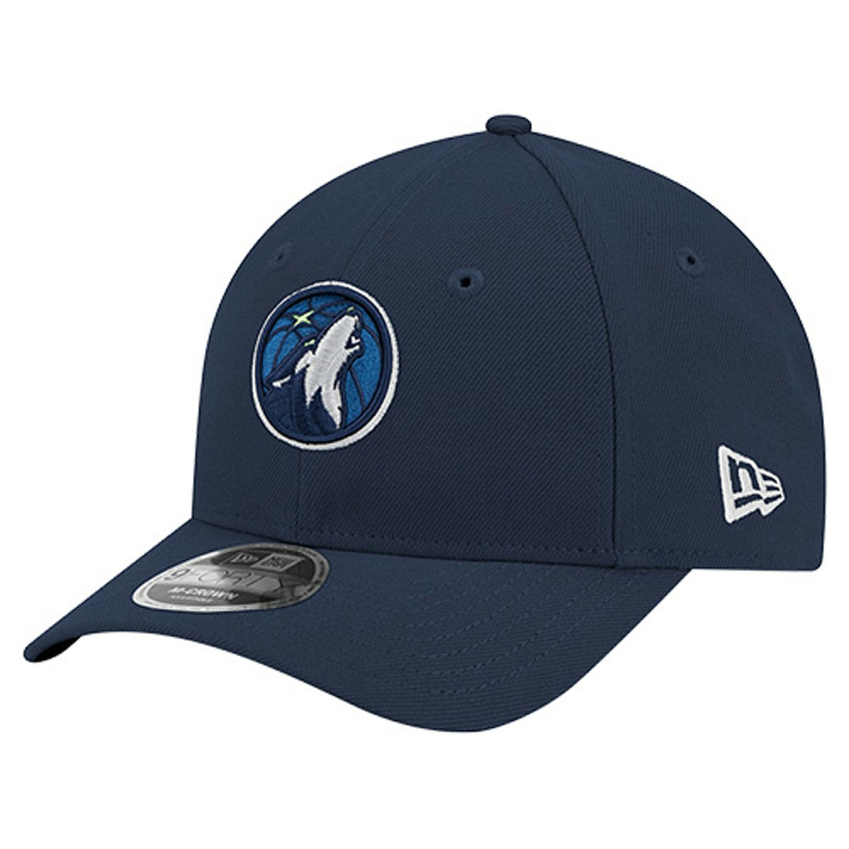 Minnesota Timberwolves 9FORTY Stock M-Crown Adjustable Hat - Navy | New Era discount