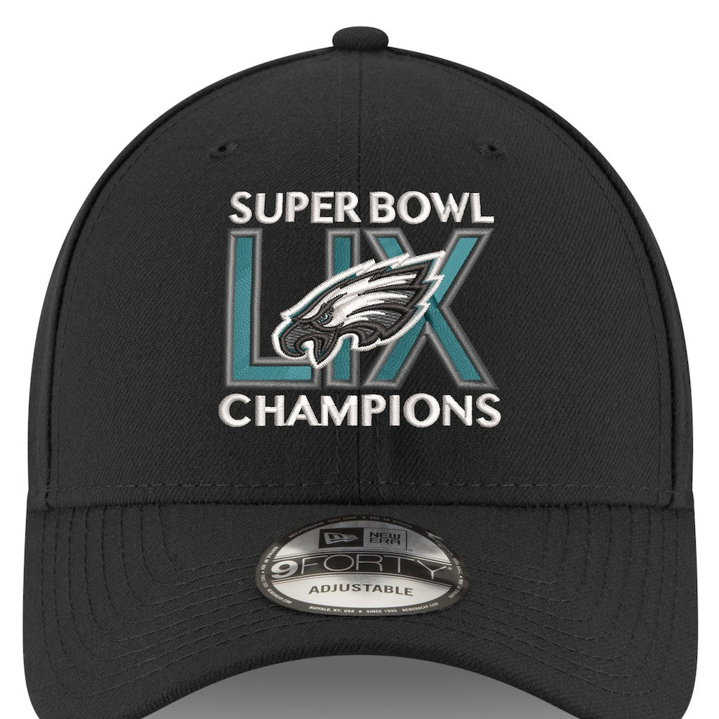 NFL Philadelphia Eagles Super Bowl LIX Champions 9FORTY Adjustable Hat