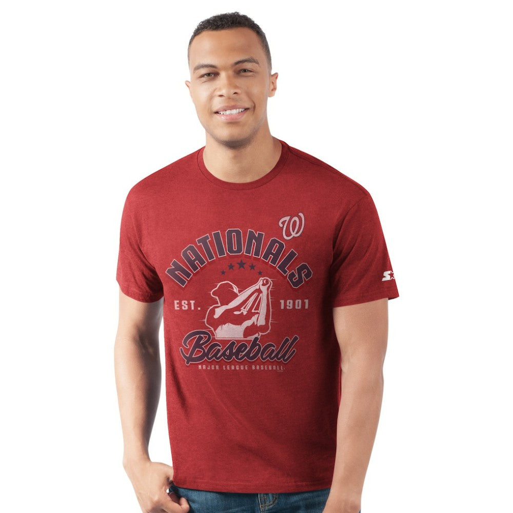 Washington Nationals Starter Prime Time Batter T-Shirt - Red