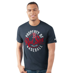 Boston Red Sox Starter Prime Time Property Of T-Shirt - Navy