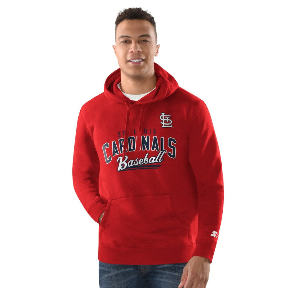 St. Louis Cardinals Starter Classic Pullover Hoodie - Red