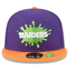 NFL Las Vegas Raiders Youth Nickelodeon Slime 9FIFTY Snapback Hat