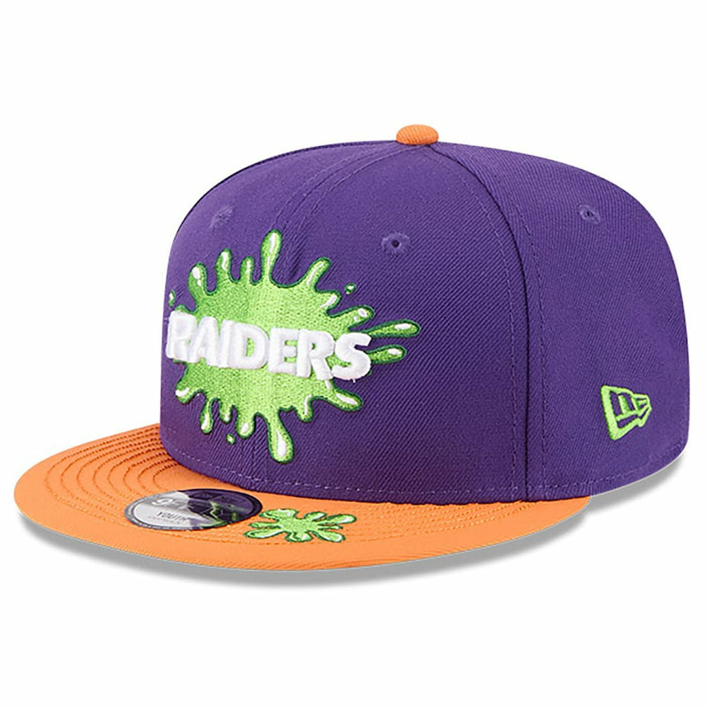 NFL Las Vegas Raiders Youth Nickelodeon Slime 9FIFTY Snapback Hat