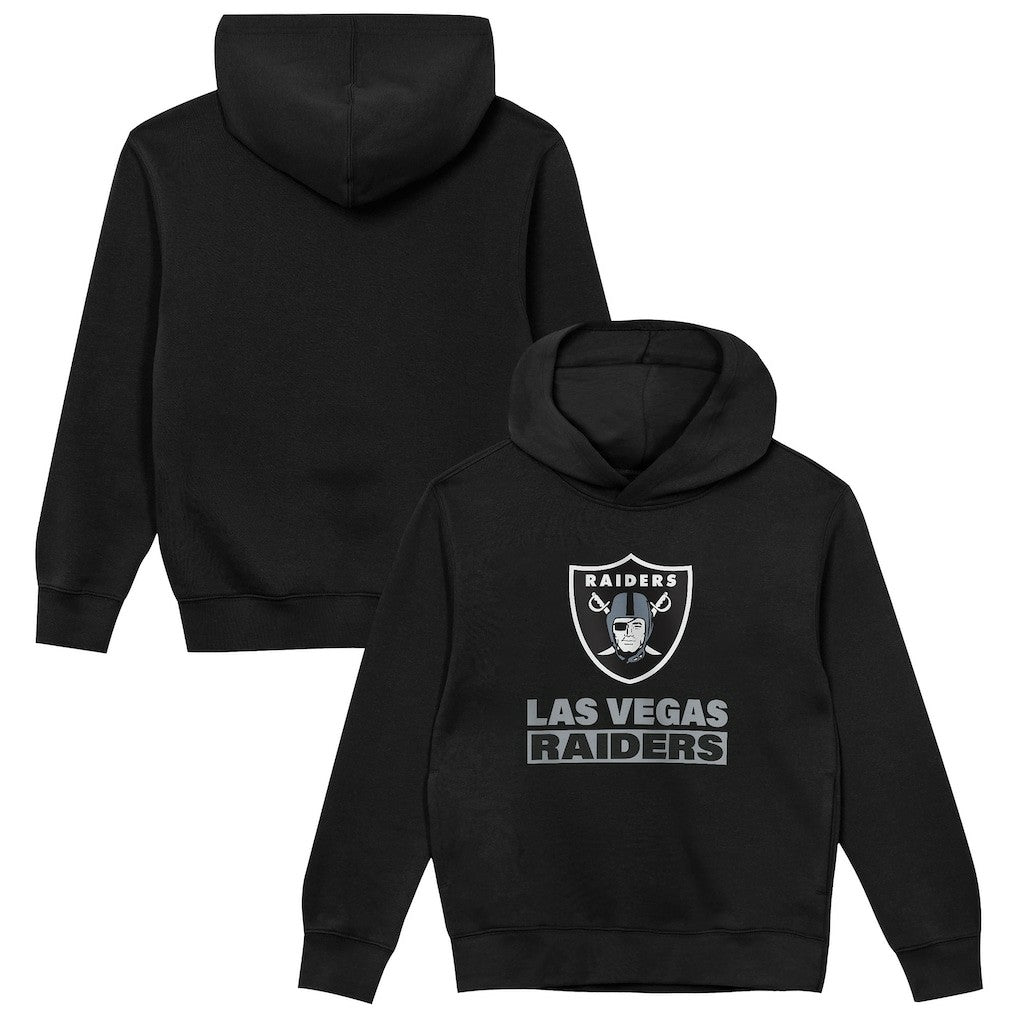 NFL Las Vegas Raiders Outerstuff Preschool Back to Basics Hoodie