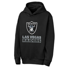 NFL Las Vegas Raiders Outerstuff Youth Back to Basics Hoodie
