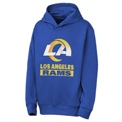 NFL Los Angeles Rams Outerstuff Youth Back to Basics Hoodie