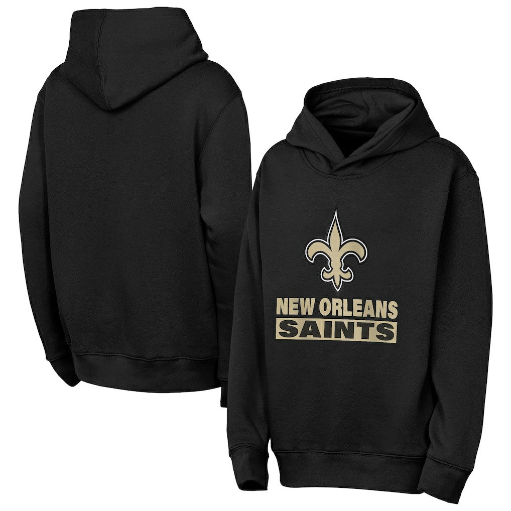 NFL New Orleans Saints Outerstuff Youth Back to Basics Hoodie