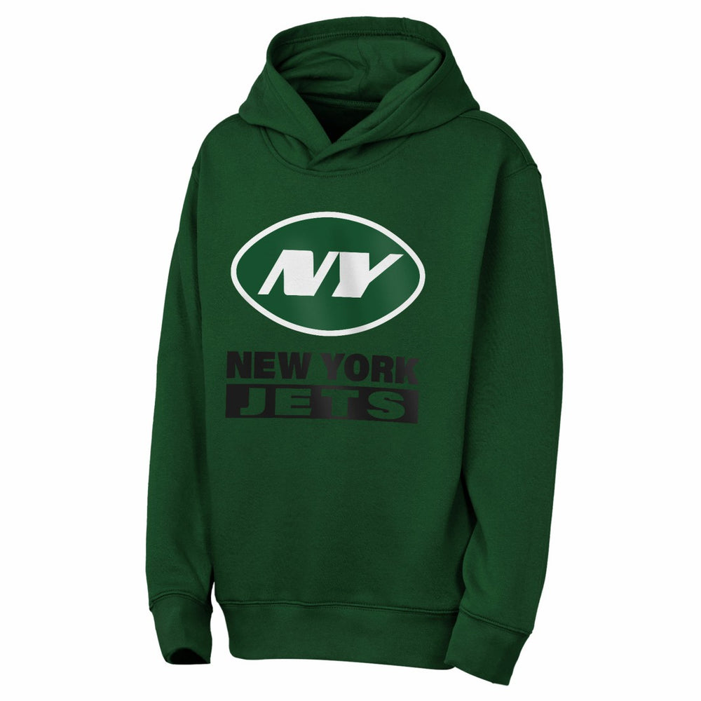 NFL New York Jets Outerstuff Youth Back to Basics Hoodie