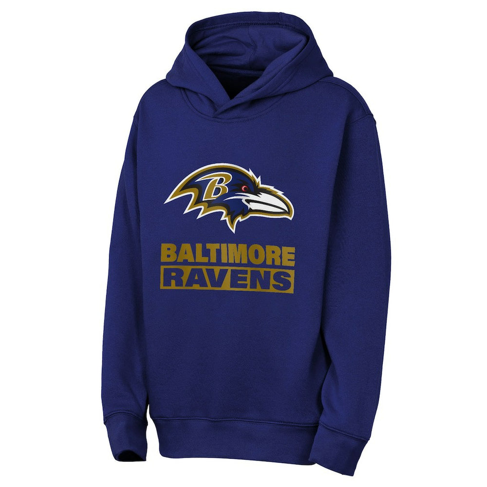 NFL Baltimore Ravens Outerstuff Youth Back to Basics Hoodie