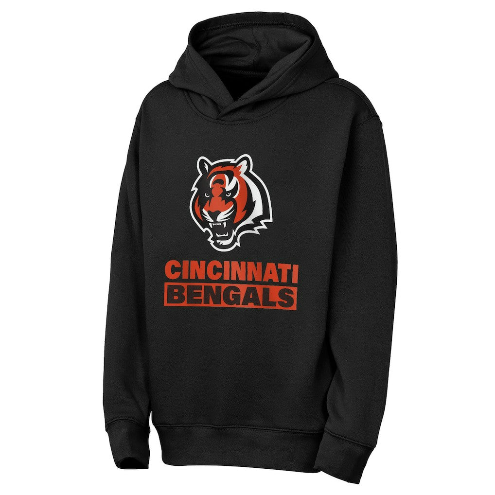 NFL Cincinnati Bengals Outerstuff Youth Back to Basics Hoodie