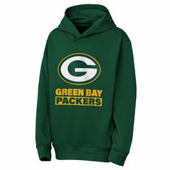 NFL Green Bay Packers Outerstuff Youth Back to Basics Hoodie
