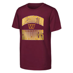 NFL Washington Commanders Outerstuff Youth Never Quit 2-Pack T-Shirt Set