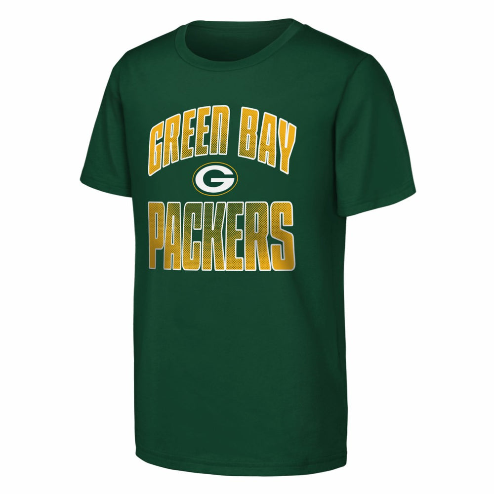 NFL Green Bay Packers Outerstuff Youth Never Quit 2-Pack T-Shirt Set