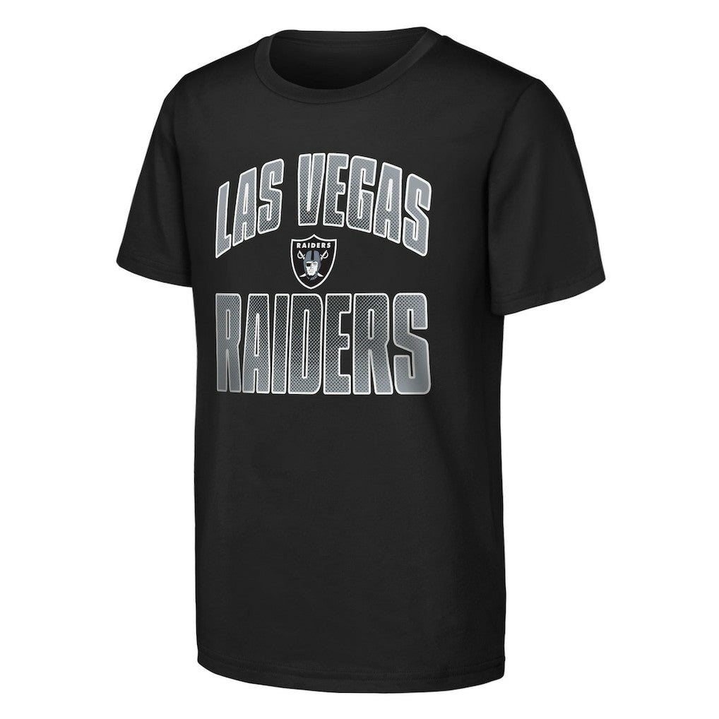 NFL Las Vegas Raiders Outerstuff Youth Never Quit 2-Pack T-Shirt Set