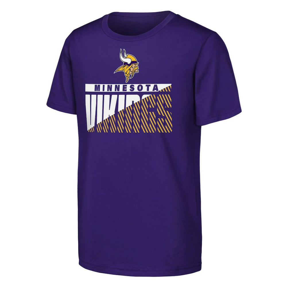 NFL Minnesota Vikings Outerstuff Youth Never Quit 2-Pack T-Shirt Set