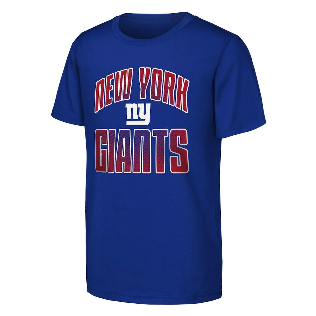 NFL New York Giants Outerstuff Youth Never Quit 2-Pack T-Shirt Set