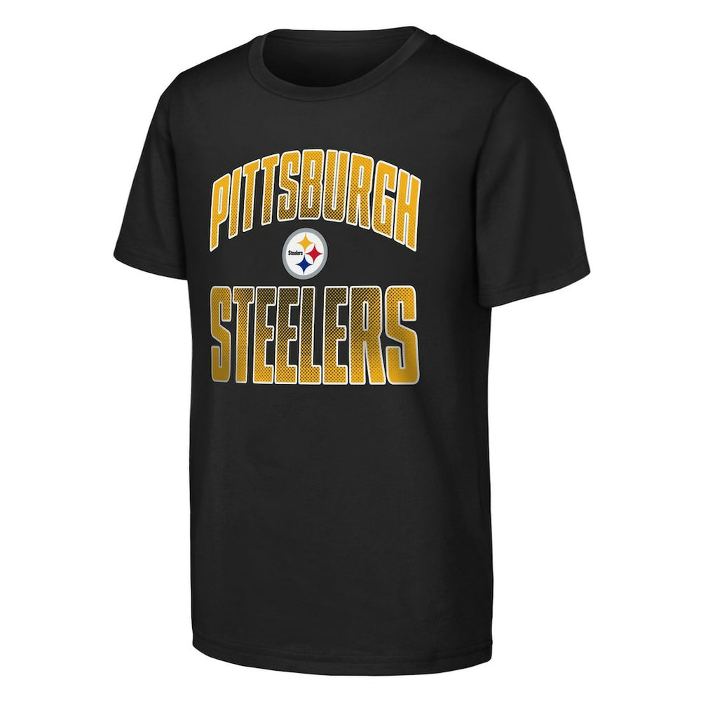 NFL Pittsburgh Steelers Outerstuff Youth Never Quit 2-Pack T-Shirt Set