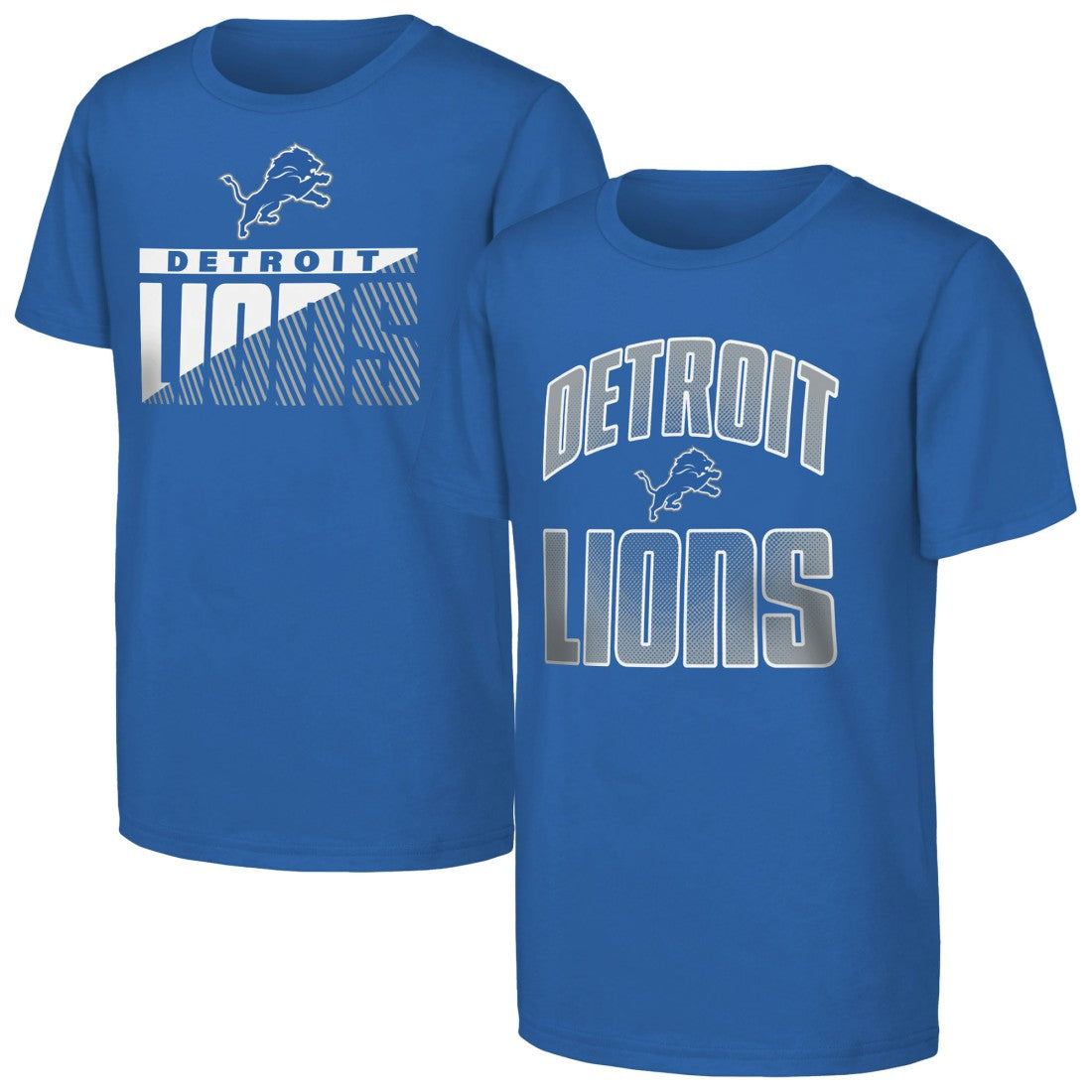 NFL Detroit Lions Outerstuff Youth Never Quit 2-Pack T-Shirt Set