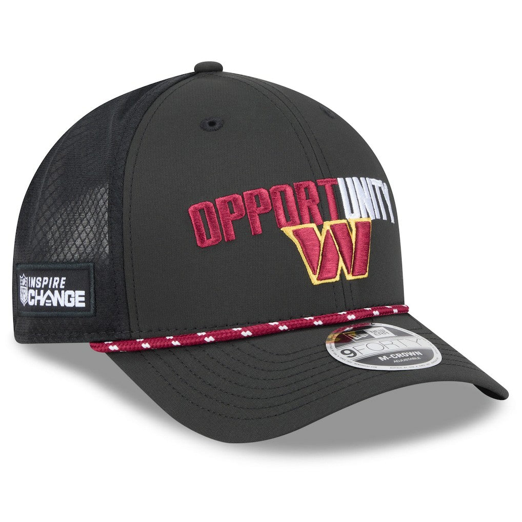 NFL Washington Commanders 2025 Inspire Change 9FORTY M-Crown Adjustable Hat