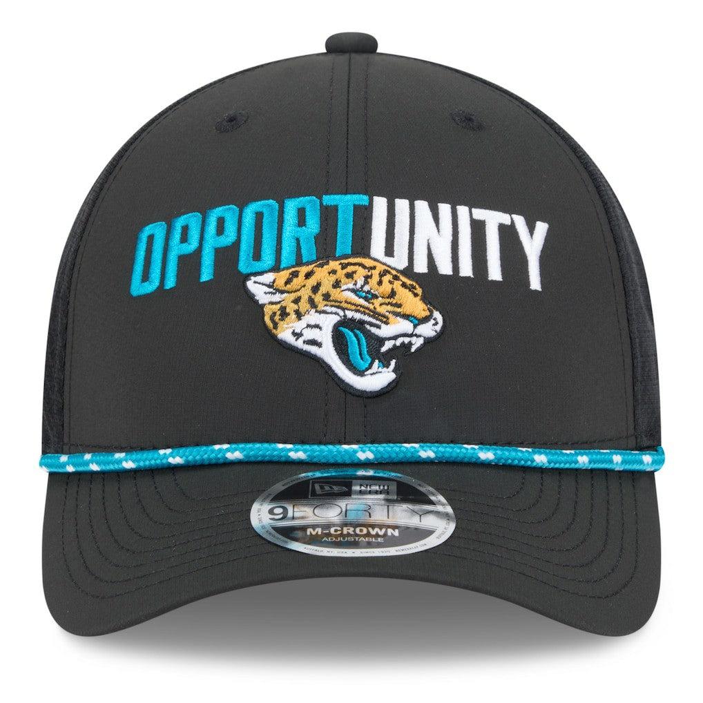 NFL Jacksonville Jaguars 2025 Inspire Change 9FORTY M-Crown Adjustable Hat
