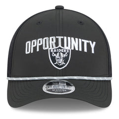 NFL Las Vegas Raiders 2025 Inspire Change 9FORTY M-Crown Adjustable Hat