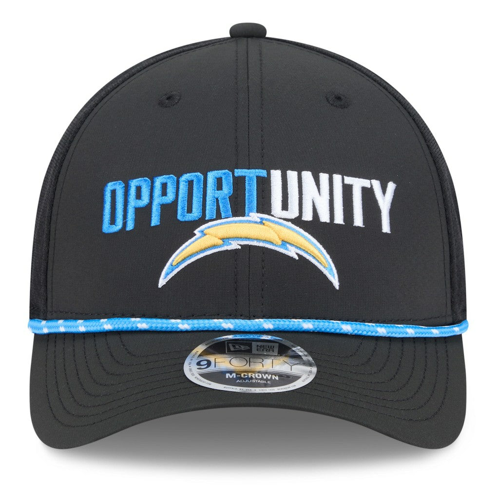 NFL Los Angeles Chargers 2025 Inspire Change 9FORTY M-Crown Adjustable Hat