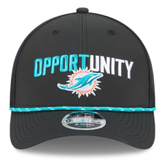 NFL Miami Dolphins 2025 Inspire Change 9FORTY M-Crown Adjustable Hat