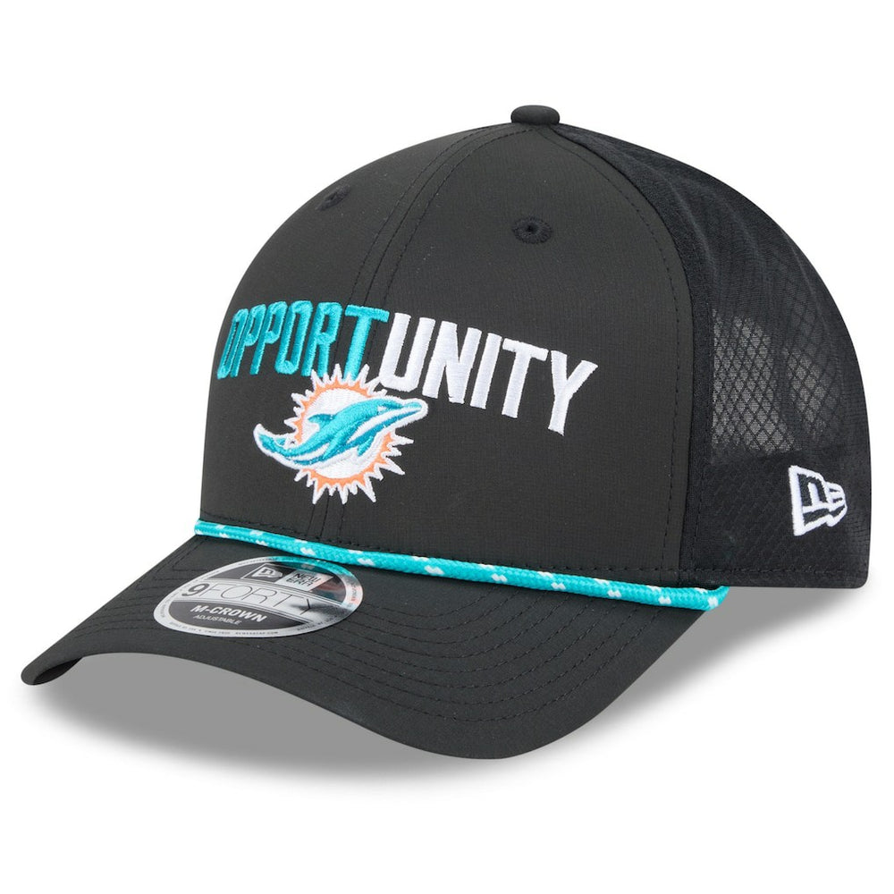 NFL Miami Dolphins 2025 Inspire Change 9FORTY M-Crown Adjustable Hat