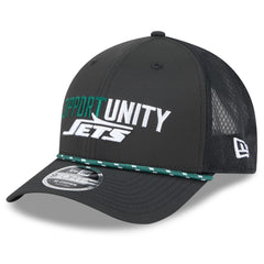 NFL New York Jets 2025 Inspire Change 9FORTY M-Crown Adjustable Hat