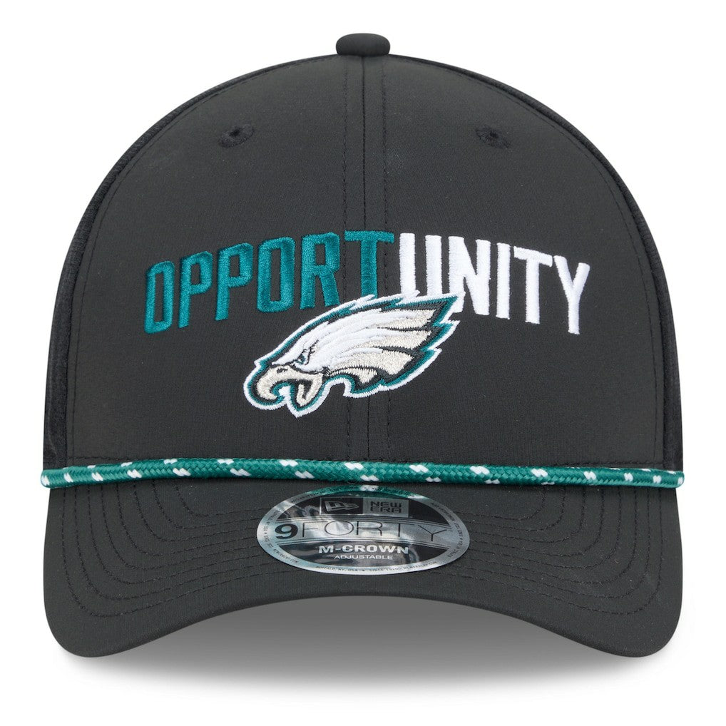 NFL Philadelphia Eagles 2025 Inspire Change 9FORTY M-Crown Adjustable Hat