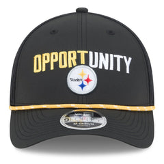 NFL Pittsburgh Steelers 2025 Inspire Change 9FORTY M-Crown Adjustable Hat