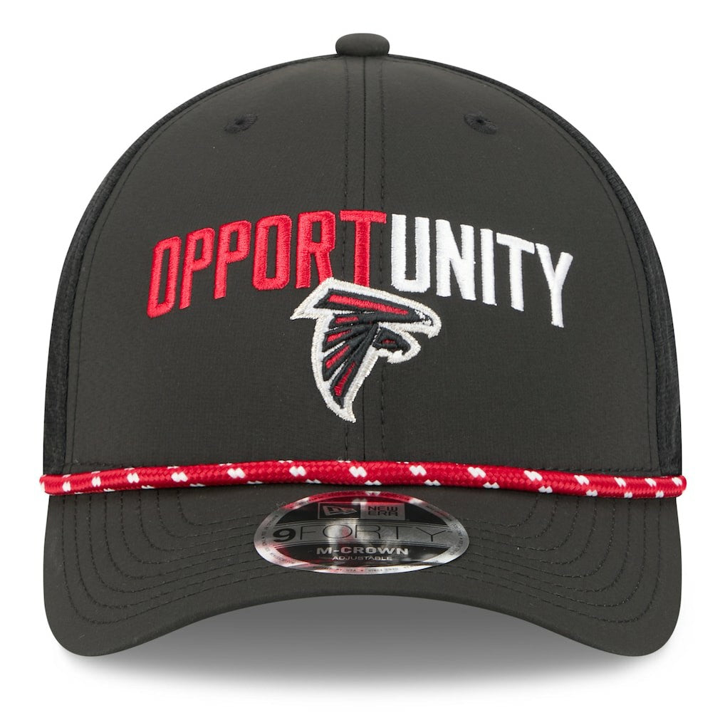 NFL Atlanta Falcons 2025 Inspire Change 9FORTY M-Crown Adjustable Hat