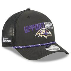 NFL Baltimore Ravens 2025 Inspire Change 9FORTY M-Crown Adjustable Hat